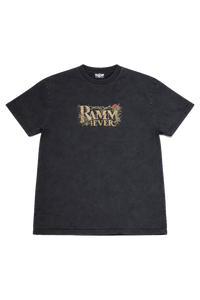 RAMM4EVER t-shirt in graphic streetwear style with a bold front print, shown in a clean product view.